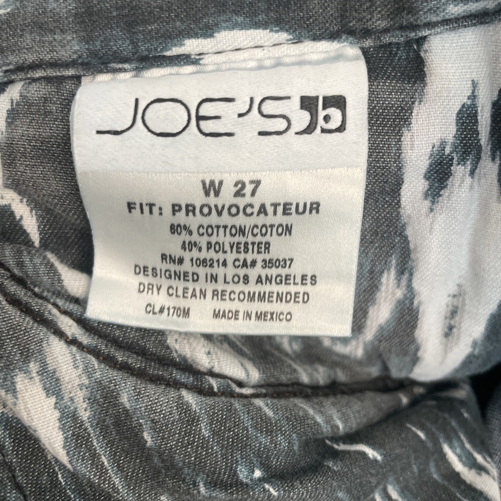 Joes Jeans Women's Provocateur Bootcut Flare Mid Rise 27‎ Dark Wash Stretch EUC - Picture 5 of 9